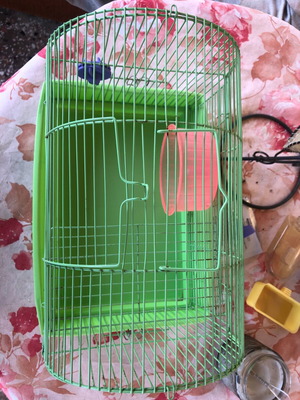 Hamster cage like new with accessories