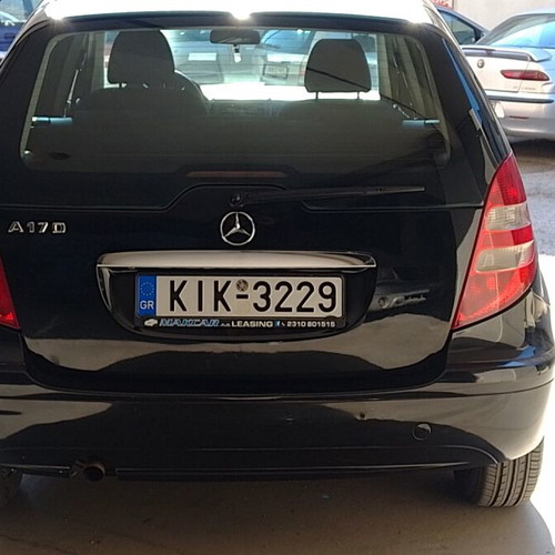 Mercedes Benz A170 classic used with gas and petrol 1700 cc