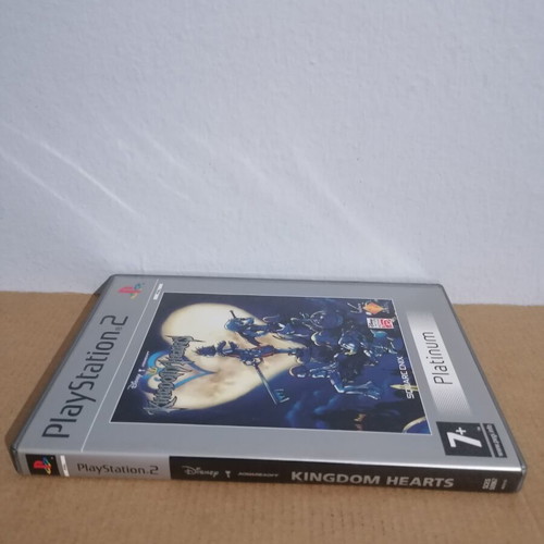 Kingdom Hearts platinum case and cover for Playstation 2 used