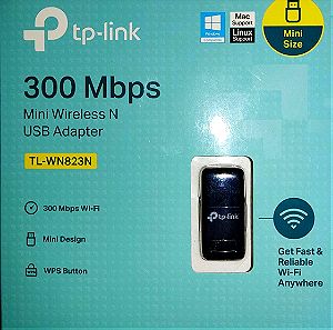 TP-LINK TL-WN823N Ασύρματος USB Αντάπτορας Δικτύου 300Mbps