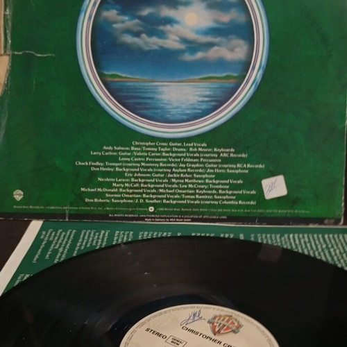 Christopher Cross vinyl record used in good condition