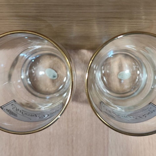 Tuborg beer set of two promotional glasses 300ml like new