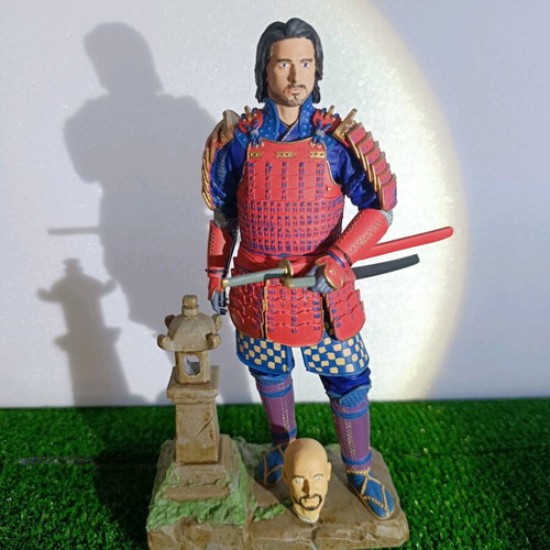 The Last Samurai Tom Cruise 3D Printed Statue like new with 2 heads