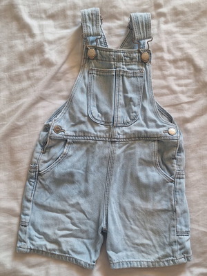 Zara denim salopette shorts size 86 like new