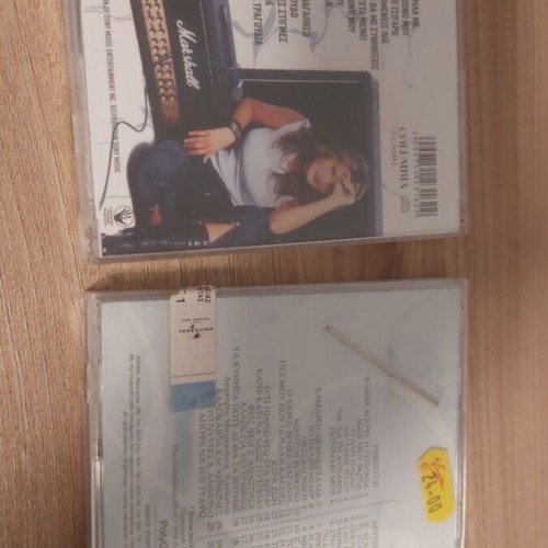 DVDs of Greek singers Natasha Theodoridou & Dimitris Mitropanos like new, 2 DVDs