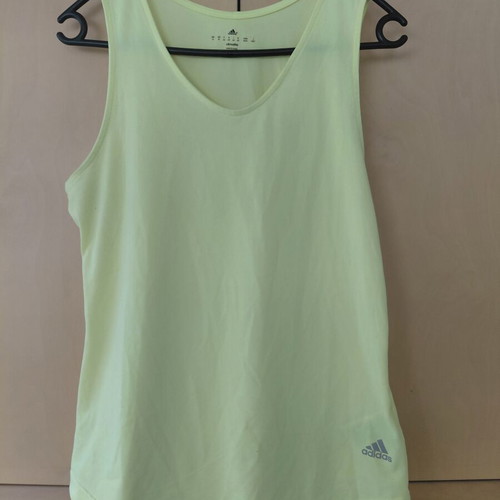 Adidas Climalite tank top neon yellow size M like new