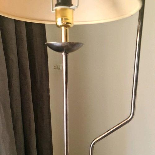 Mid-Century Floor Lamp vintage, one bulb works, needs wiring fix
