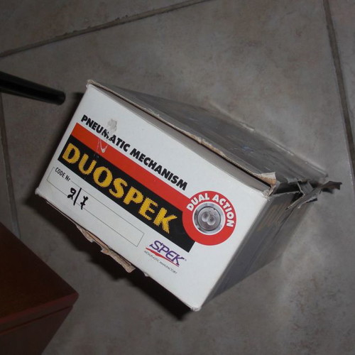 Valve for Duospek cistern new, pneumatic dual action