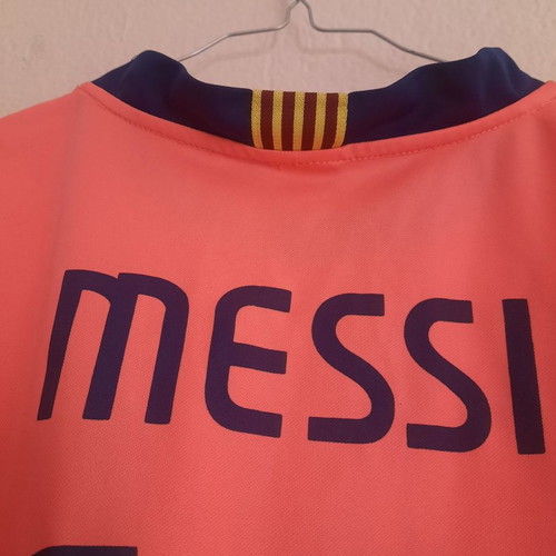 FCB jersey used Messi Barcelona