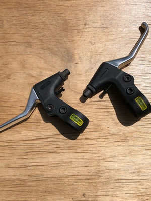 Alhonga brake levers for BMX bike black new (V-Brakes only)