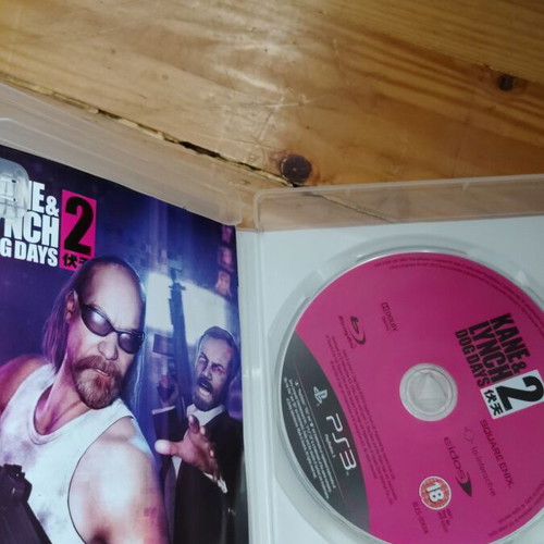 Kane & Lynch 2 Dog Days PS3 game used, complete with manual