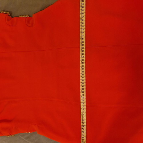 Vera Mont France orange dress medium/large like new