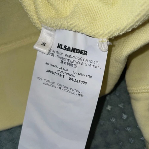 Jil Sander cardigan like new, yellow, size XL