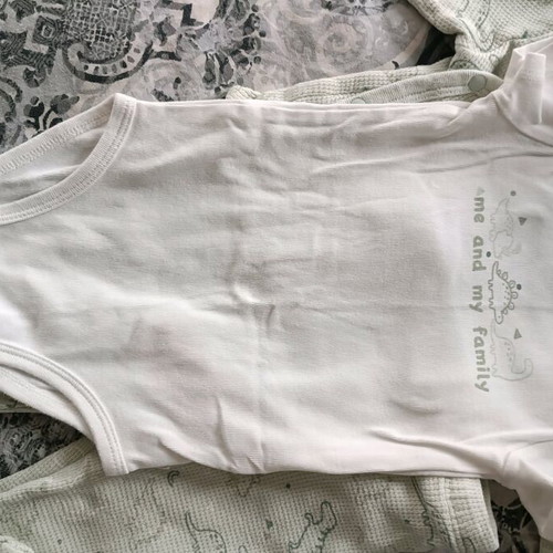Baby set made of 100% organic cotton like new