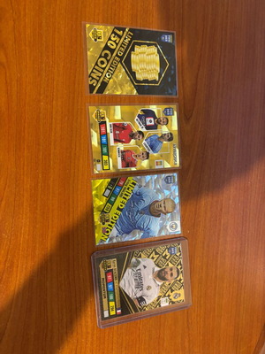 Panini FIFA 365 Benzema Momentum πλαστικοποιημένη, Haaland Limited Edition, Invincibles, Coins