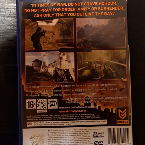 Killzone PS2 used action game