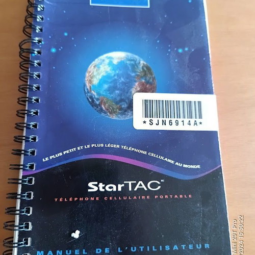 Motorola StarTAC genuine prospectus like new