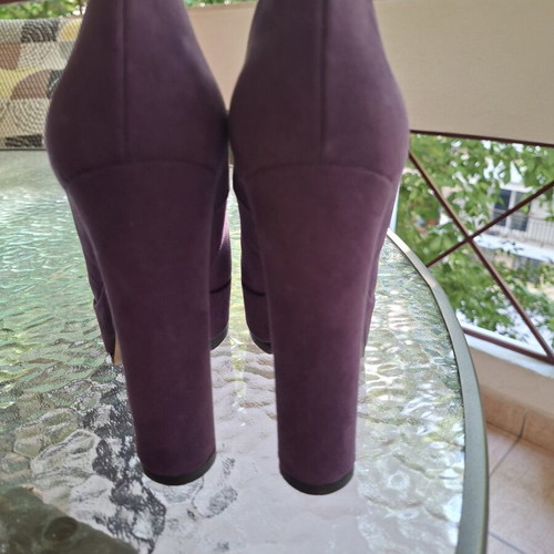 Sante purple pumps 12cm like new, size 36