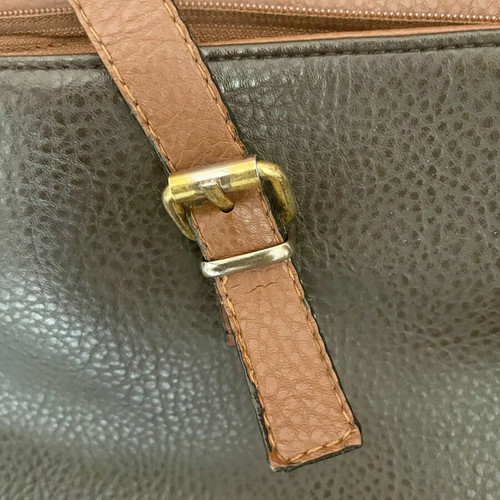 Michael Kors Leather Tote Bag like new, brown with gold details
