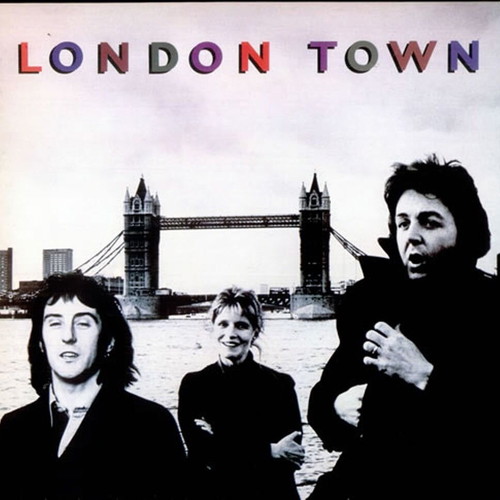 Paul McCartney Wings London Town LP vinyl used, rock