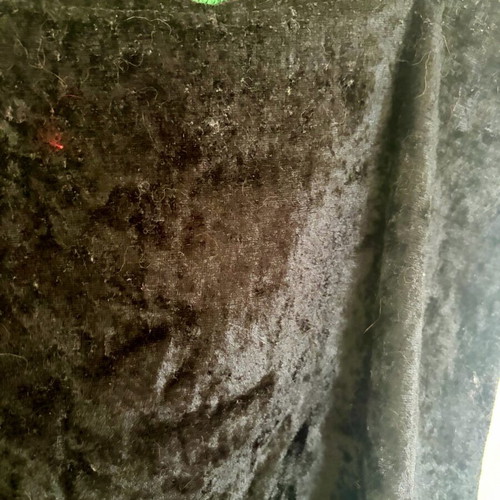 Y2K Bugs Bunny top with velvet and lace, Baby Vibes like new, green