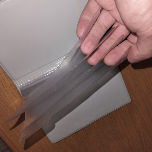 Document Organizer Agenda used, with sleeves