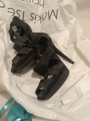 Zara high heel shoes 12 cm, like new, size 39