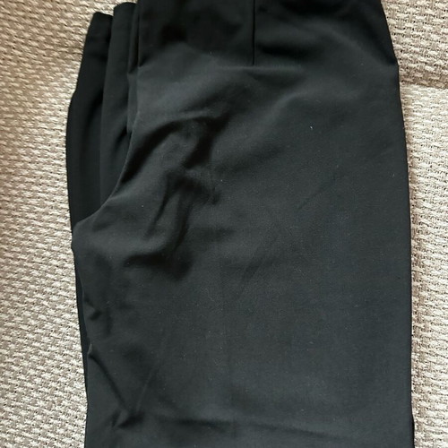 Bershka pants new, black, size XL