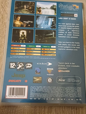 Lara Croft Tomb Raider PC DVD ROM like new