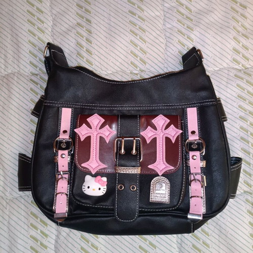 Hello Kitty Gothic Style Shoulder Bag