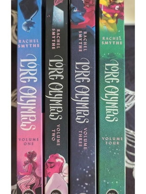 Lore Olympus Hardcover Volumes 1-4 used in English