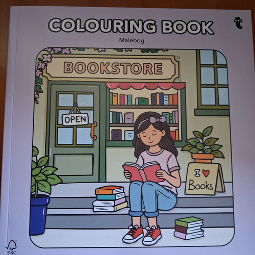 Colouring book with 30 drawings