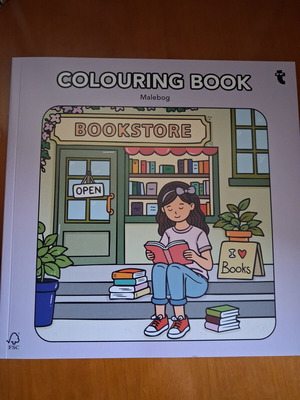 Colouring book with 30 drawings