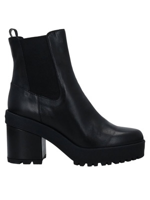 Hogan Chelsea leather ankle boots size 36.5 like new black