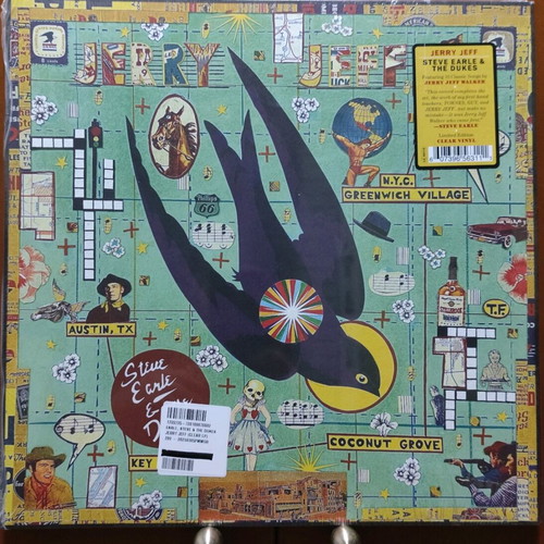 Steve Earle & The Dukes – Jerry Jeff vinyl new, folk