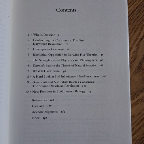 One Long Argument by Ernst Mayr, like new, English