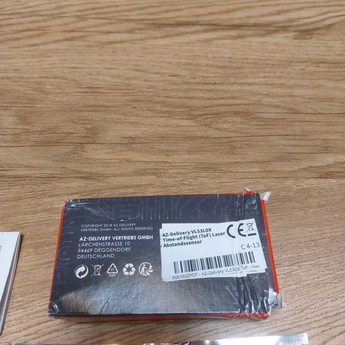 VL53L0X ToF Laser Distance Sensor Set 5 pcs new AZ-Delivery