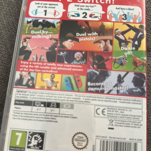1, 2, Switch Nintendo Switch game like new