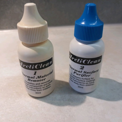 Arctic Silver ArctiClean Cleaning Kit 60ml like new