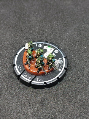 Mechwarrior Guila Suit #002 like new, green