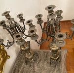 Vintage brass candlesticks like new