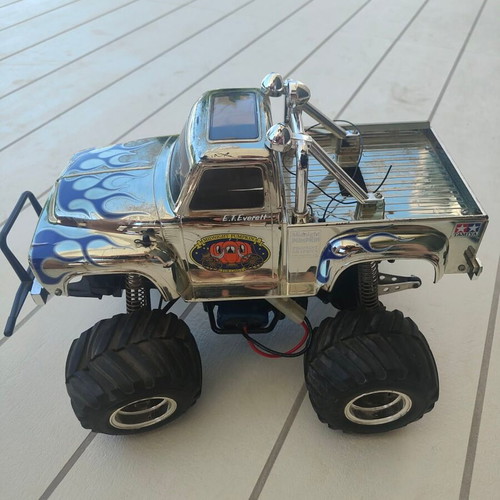 Tamiya Midnight Pumpkin RC Monster Truck used, non-working, complete set