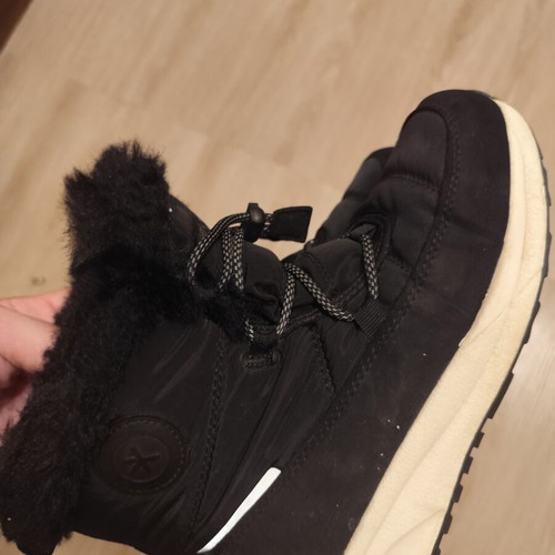 Everest winter boots black with fur size 36 used