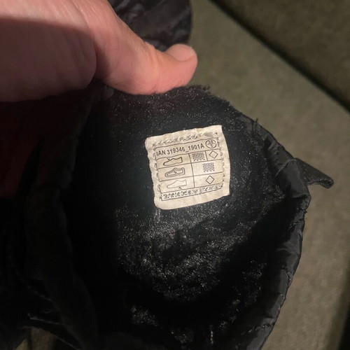 Waterproof boots like new with warm lining, size 38, black