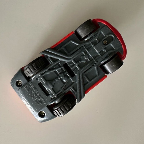 Lightning McQueen Cars toy used like new, collectible worn look