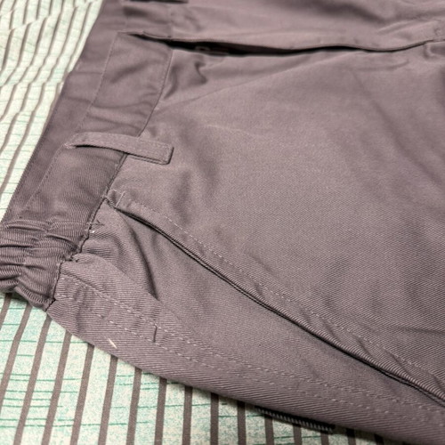 Ilmondo work pants with pockets, grey, size M