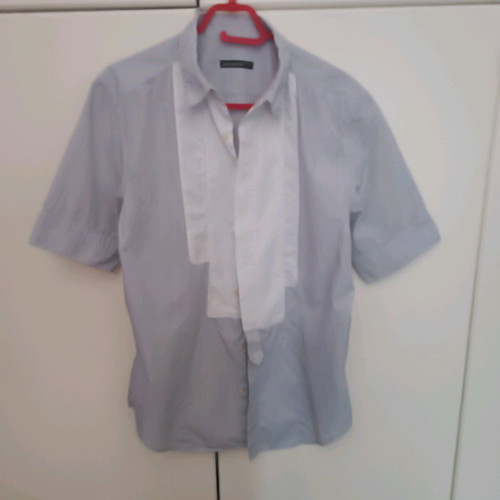 Neil Barrett summer striped collectible shirt like new XL