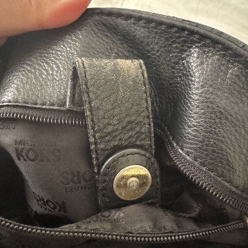 Michael Kors shoulder bag used, classic black