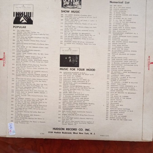 Symphony No 6 "Pathetique" vinyl record, excellent condition
