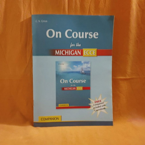 On Course For The Michigan ECCE set of 3 volumes like new